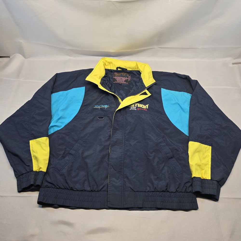 1996 Detroit Grand Prix Jacket Vintage‎ Men Size XXL Stormin Norman Production